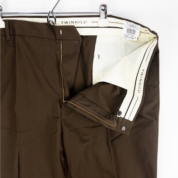 Twinhill Pants Men's 48x35 Workwear UPS Uniform Trousers Brown - Picture 6 of 12
